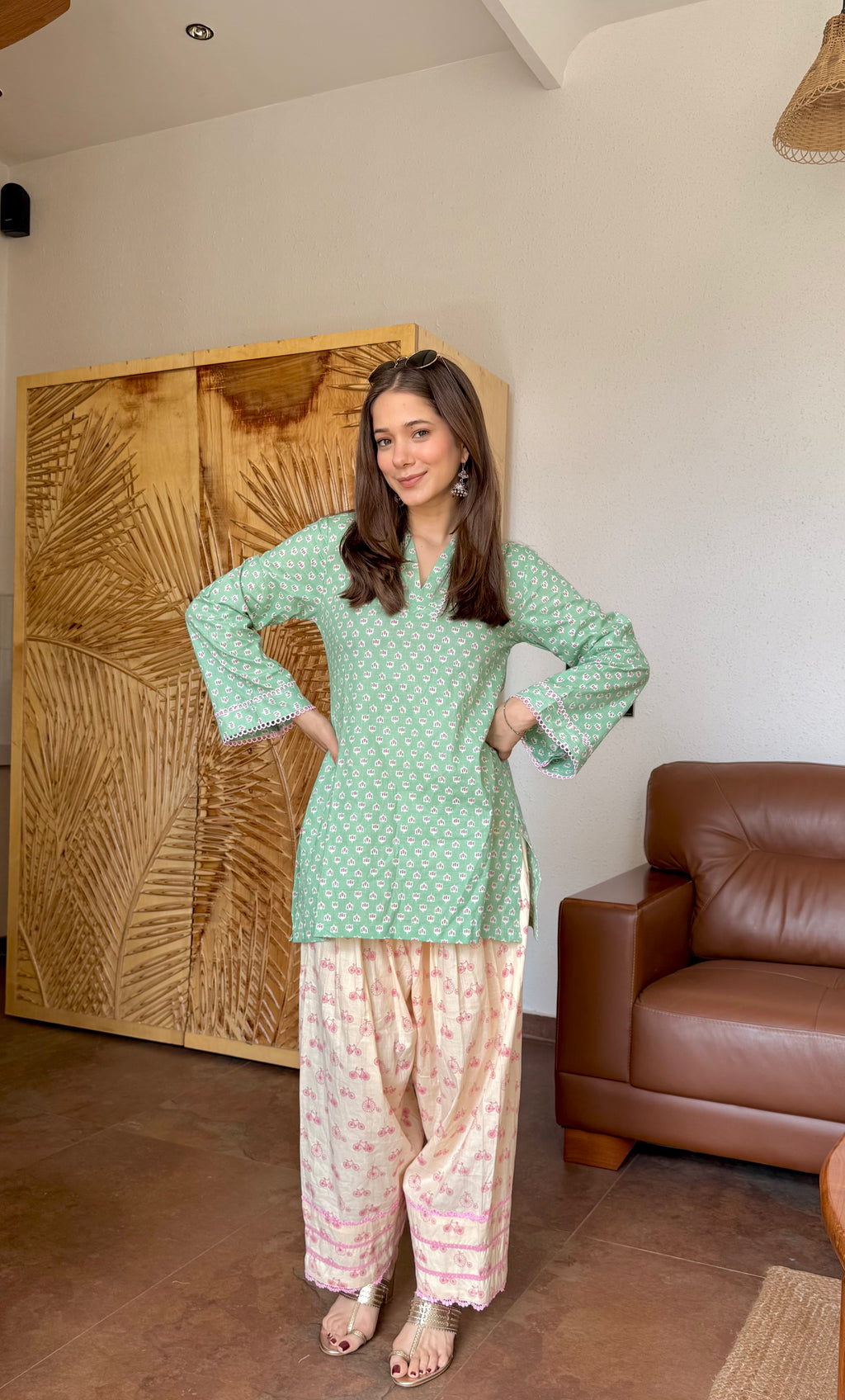 MATCHA GIRL FARSHI SET