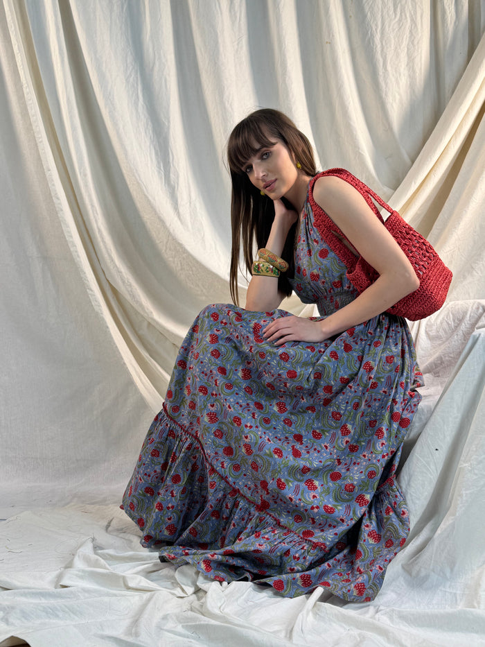 BOHO FLORAL DRESS
