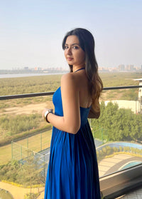 MANYA COBALT BLUE DRESS