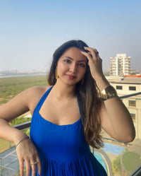 MANYA COBALT BLUE DRESS