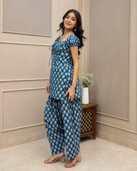 Teena Puff Sleeve Farshi Set