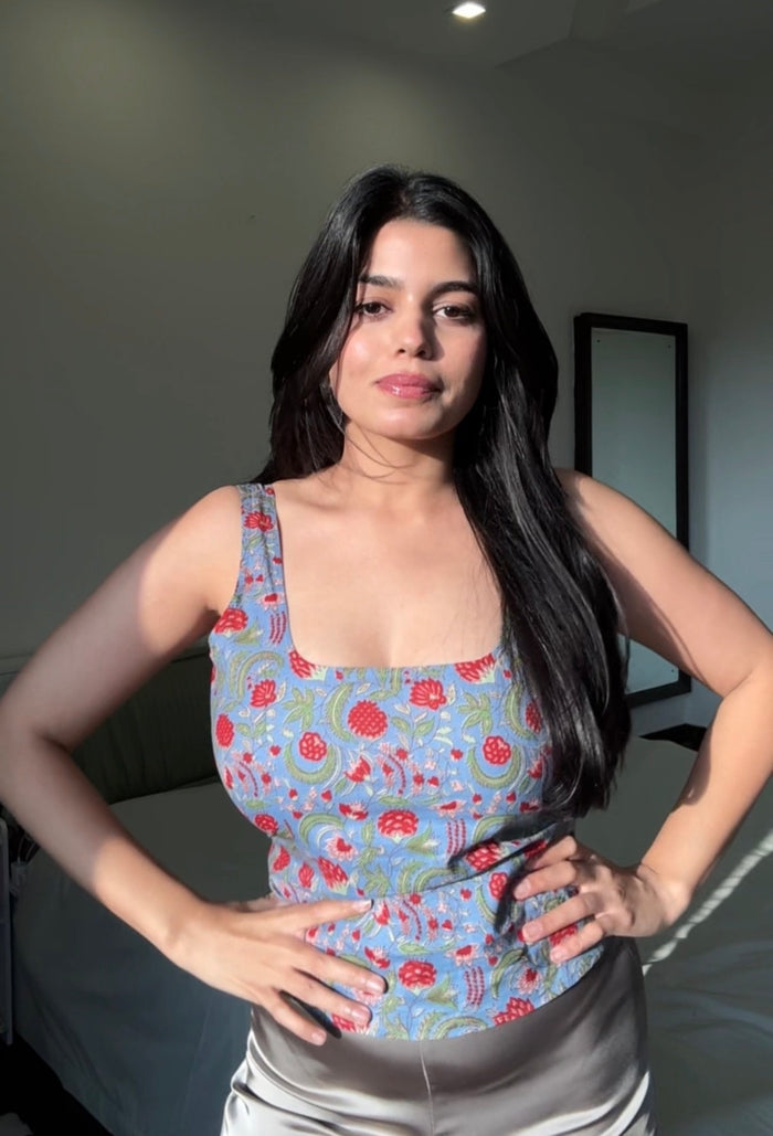 Ishaani corset top