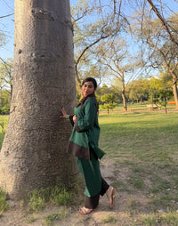 BOTTLE GREEN FARSHI SET