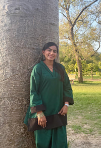 BOTTLE GREEN FARSHI SET