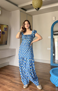 Teena Puff Sleeve Farshi Set