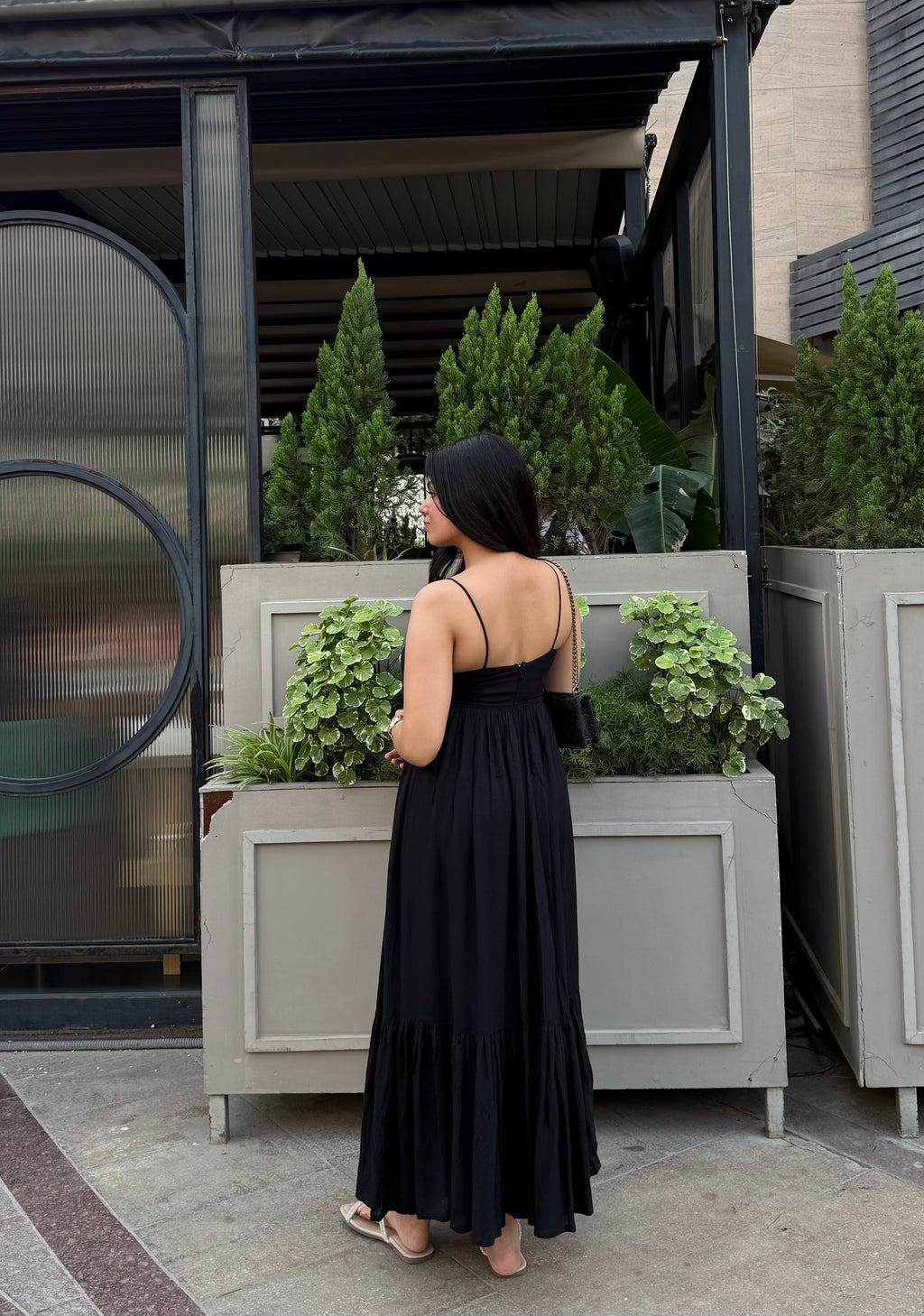 Moonlit Tiered Dress