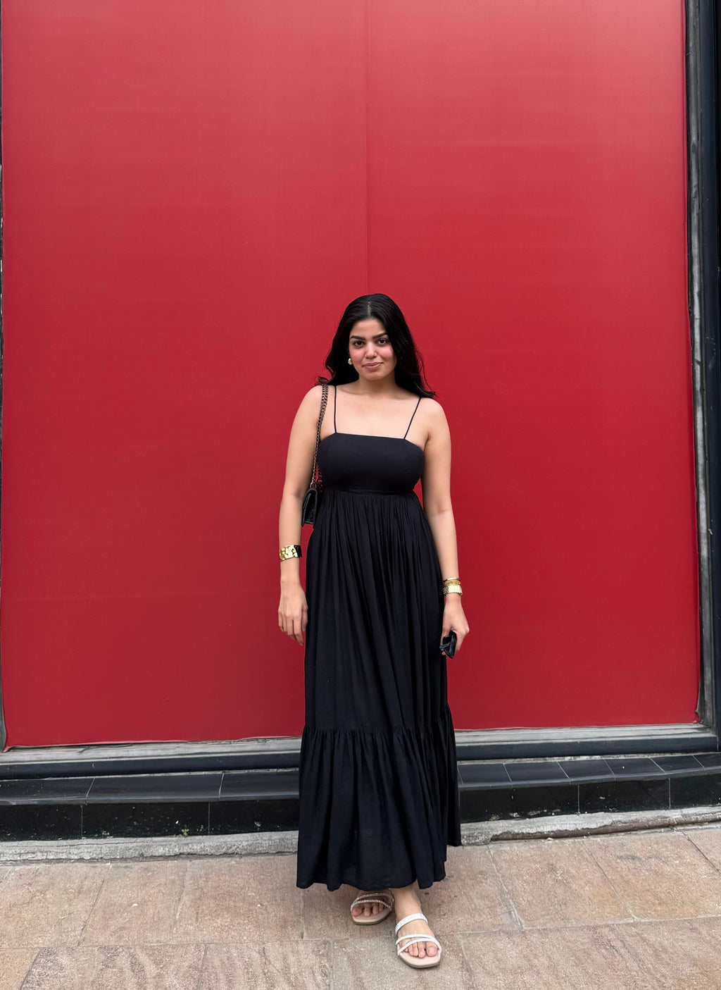 Moonlit Tiered Dress