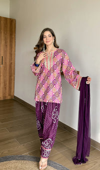 Khushio Ke Rang Farshi Salwar Set
