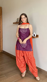 Gulab Jamun Farshi Salwar Set
