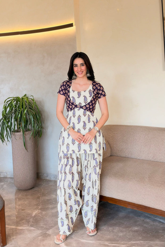 Chandni Farshi Salwar Set - front