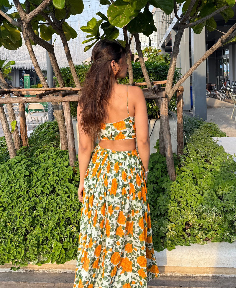 Sunflower Cut out Dress – Gulabae®️