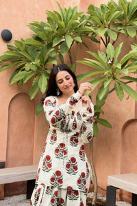 Karishma Farshi Salwar Set - sleeve detail
